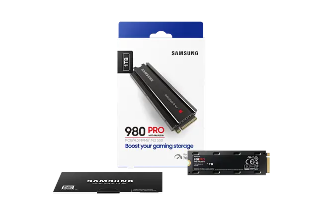 Samsung 980 Pro with Heatsink Internal SSD - Solid State Drive 1