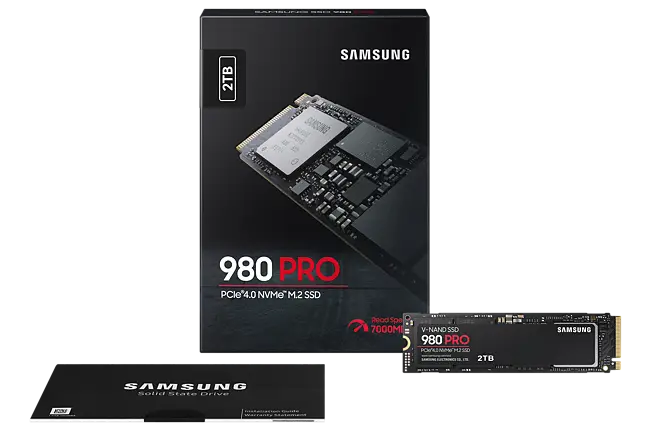Buy Samsung 980 Pro 2TB PCIE NVME Gen4 Internal Gaming SSD (Mz