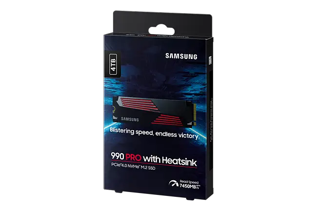 Samsung T9 Portable Portable SSDs & 4TB 990 PRO PCIe 4.0 M.2 SSD