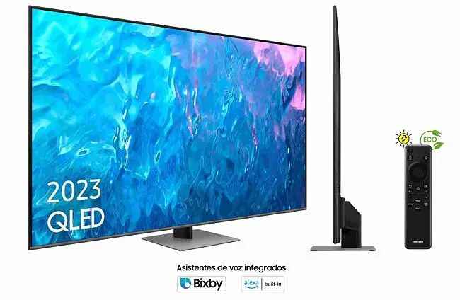 TV QLED 75'' Samsung TQ75Q77C 4K UHD HDR Smart Tv - TV LED - Los mejores  precios