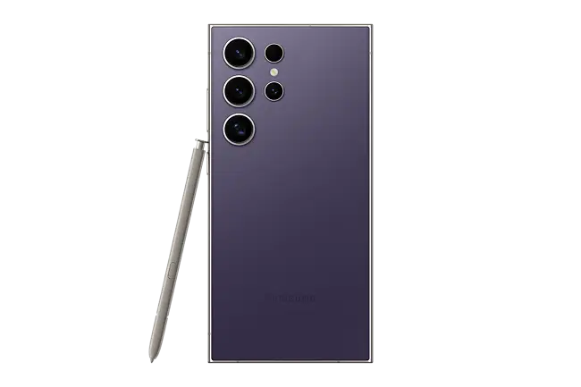 Samsung Galaxy S24 Ultra (12GB + 256GB) Titanium Violet Smartphone
