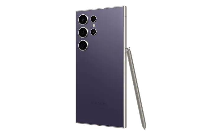 Samsung Galaxy S24 Ultra (12GB + 256GB) Titanium Violet Smartphone