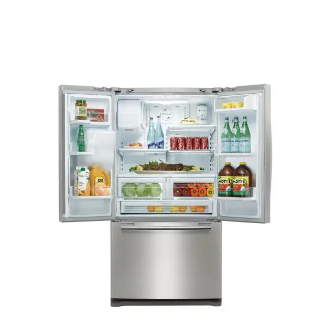 AW2-CD - Réfrigérateur de 22,5 pi³ à portes françaises, 3 portes (acier  inoxydable)