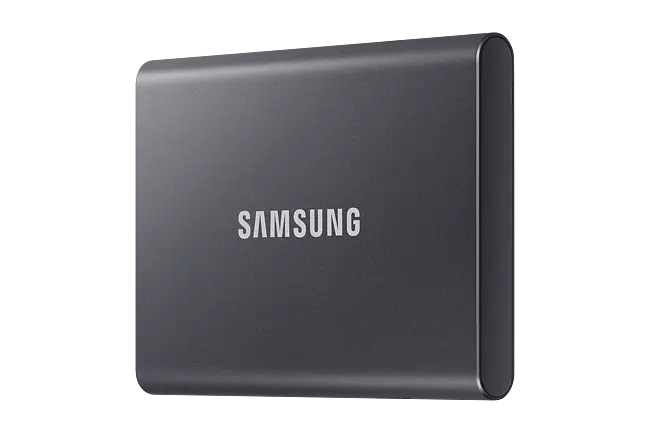 外付けハードディスク・ドライブ Samsung Portable SSD T7 4TB SAMSUNG T7 Shield 4TB Portable SSD - Black - Canada Computers