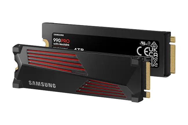 Samsung 990 PRO 4TB NVMe SSD W/Heatsink - Incredible