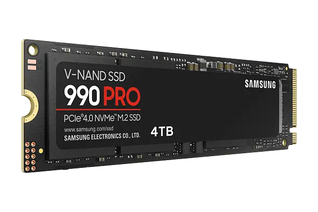 【4TB】Samsung m.2 SSD 990PRO Samsung 990 Pro M.2 4TB PCI Express 4.0 V-NAND TLC NVMe