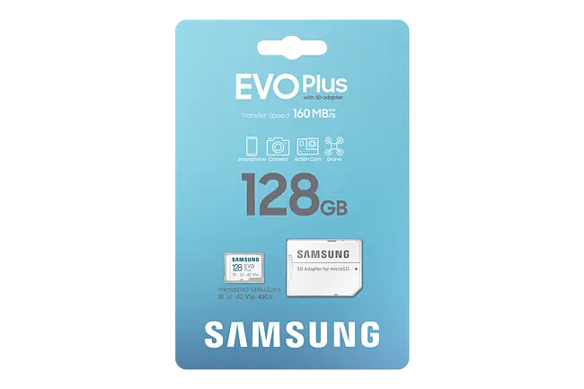 Samsung Evo Plus Gen2 128GB MicroSD Card Harvey Norman
