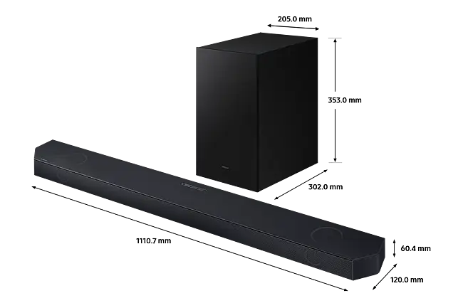Soundbar Samsung Mm55 Hw Mm55 Samsung Samsung Q700D Q Series