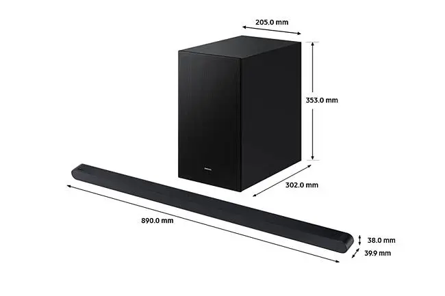 Bluetooth Soundbar Samsung R40m Soundbar Samsung Inch 360Watt