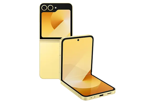 Samsung Galaxy Z Flip6 5G (12GB/256GB) Mobile Phone - Yellow