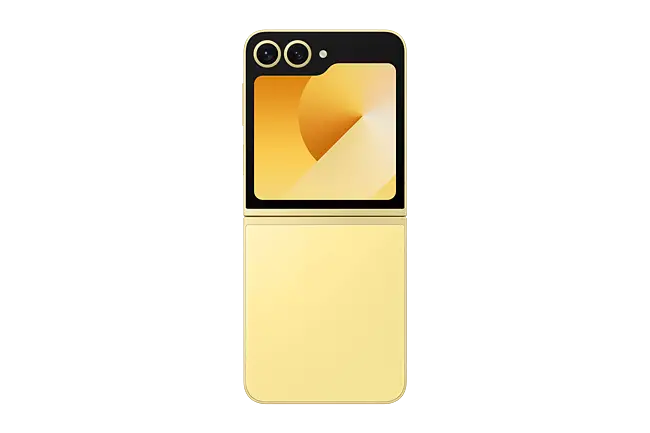 Samsung Galaxy Z Flip6 (12GB + 256GB) Yellow Smartphone | Mobile