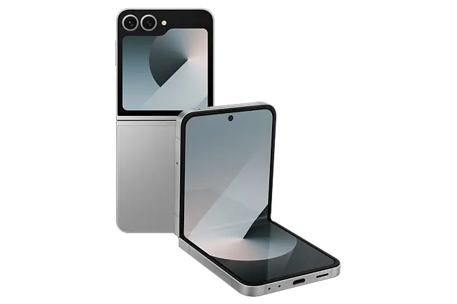 Buy Samsung Galaxy Z Flip6 - Silver Shadow | Courts.com. Shipping 