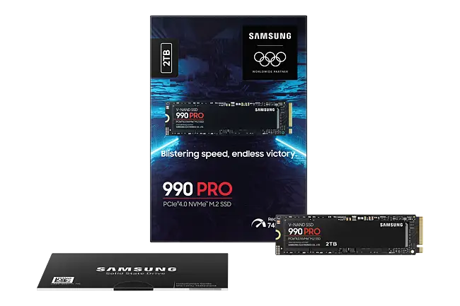 Buy Samsung 990 PRO, 2TB, PCIe 4.0 (up To 7450 MB/s) NVMe M