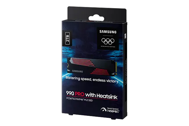 Samsung 990 Pro with Heatsink Internal SSD - Solid State Drive 2
