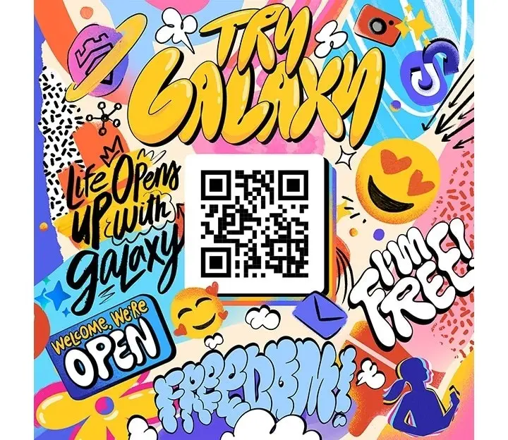 Try Galaxy uygulaması telefonunuzda