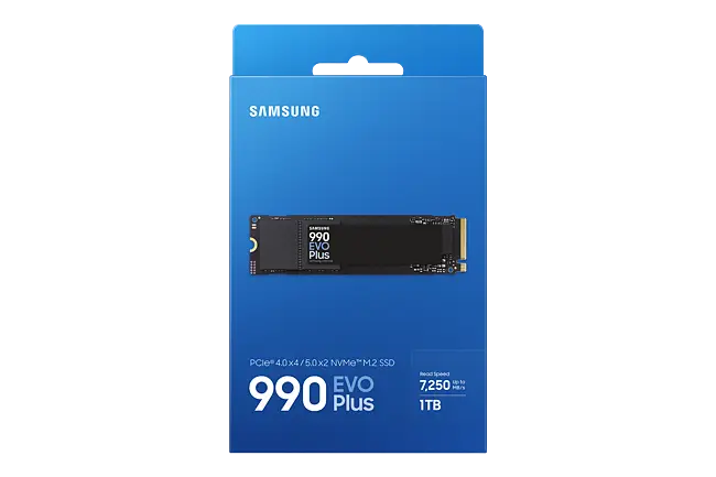 内蔵型SSD Samsung 990 EVO 1TB M.2 SSD 990 EVO Plus 1TB PCIe 4.0 NVMe M.2 SSD | Samsung Singapore