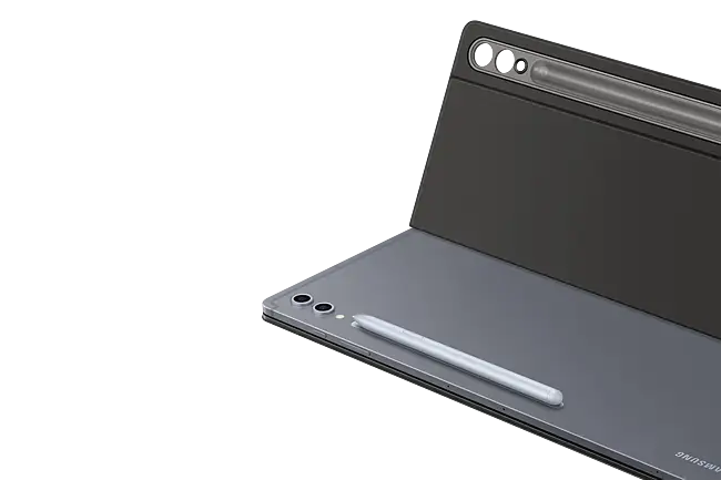 Samsung Galaxy Tab S10U S9U Keyboard Slim Book Cover Black - HiFiCorp