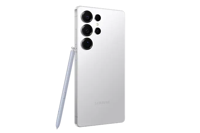 Celular Samsung Galaxy S25 Ultra 5G Titânio Prata, 256GB, 12GB RAM