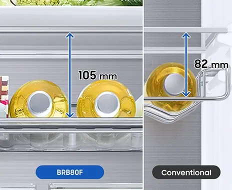 Много по-гъвкаво съхранение на вино и храна