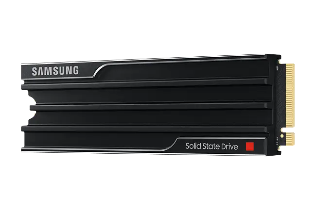 Samsung 9100 PRO with Heatsink - 4TB M.2 NVMe 2.0 PCIe Gen5