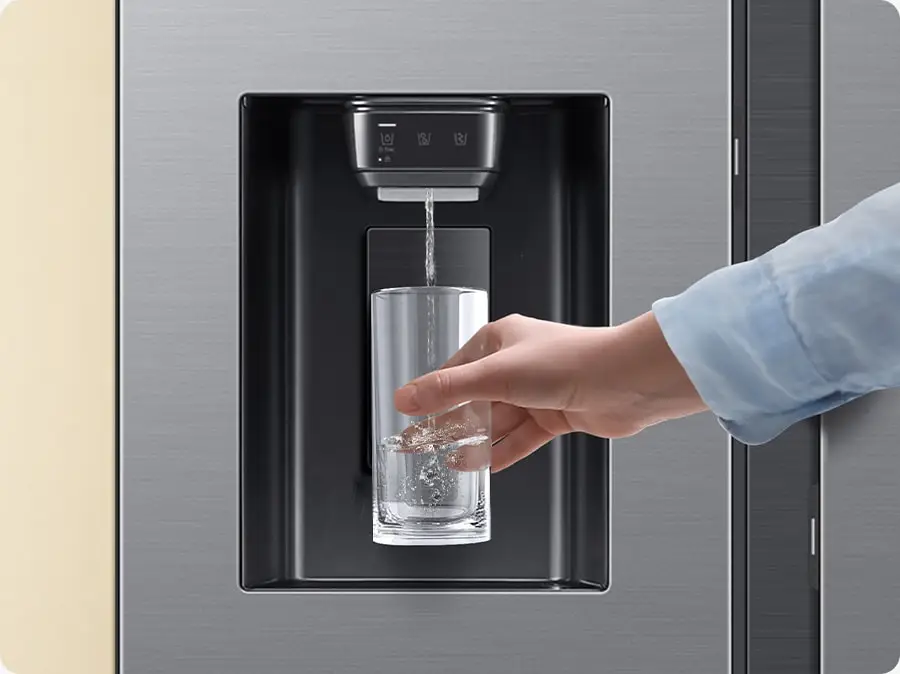 Ice and water on tap