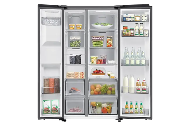 Side by Side SAMSUNG RS70F64KDTEO, No Frost, AI Energy, 640 l, H