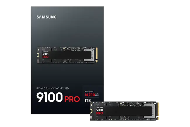 Samsung 9100 Pro 1TB PCIe 5.0 NVMe M.2 SSD – Challenger Singapore