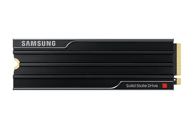内蔵型SSD Samsung 9100 PRO 2TB SSD Samsung 9100 Pro 2TB Heatsink NVMe M.2 Internal SSD - Black (MZ