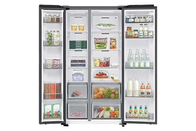 Side by Side SAMSUNG RS70F65QEFEO, No Frost, AI Energy, 659 l, H
