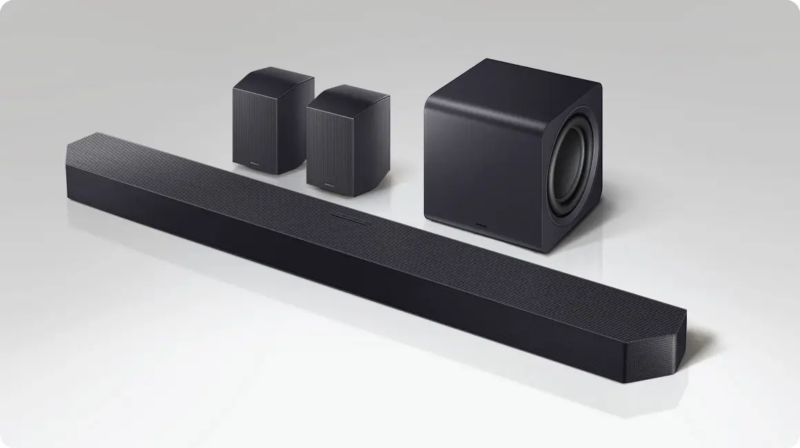 Samsung Soundbar Q SERIES Subwoofer wireless Titan black