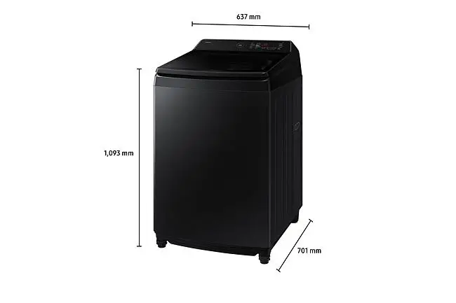 SAMSUNG Lavadora Carga Superior 21Kg Bespoke AI WA80F21S8BZS