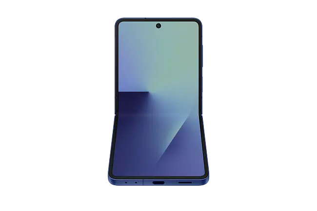 GALAXY Z Flip7 Blue Shadow 256GB SIMフリー Buy Galaxy Z Flip7 256GB | Blue Shadow Smartphone (Unlocked