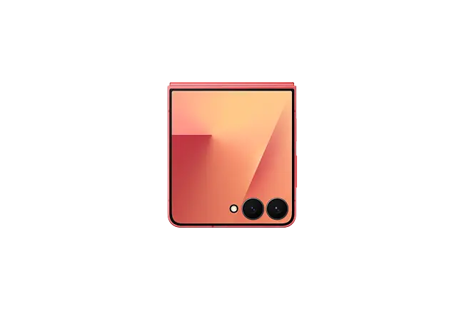 Samsung Galaxy Z Flip7 AI Smartphone (12GB/256GB) - Coral Red (SM