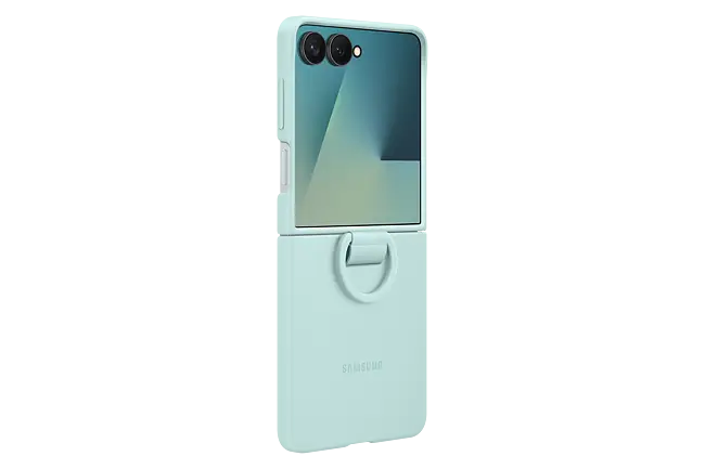 Samsung Galaxy Z Flip7 Silicone Case (Mint) – Challenger Singapore