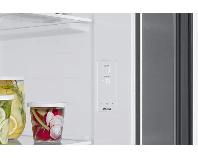 Refrigerador Side By Side Samsumg com 02 Portas Frost Free
