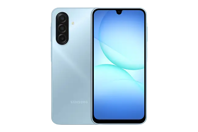 Telefon SAMSUNG Galaxy A17, 128GB, 4GB RAM, Dual SIM, Light Blue