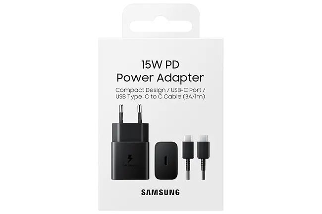 Samsung Travel Adapter 15W With Cable Black Incredible