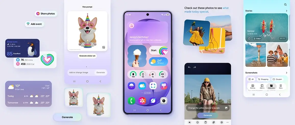 Propriul tău Galaxy. Personalizat