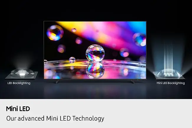 43" Mini LED M70H 4K Samsung Vision AI Smart TV (2026) Titanium Black 4