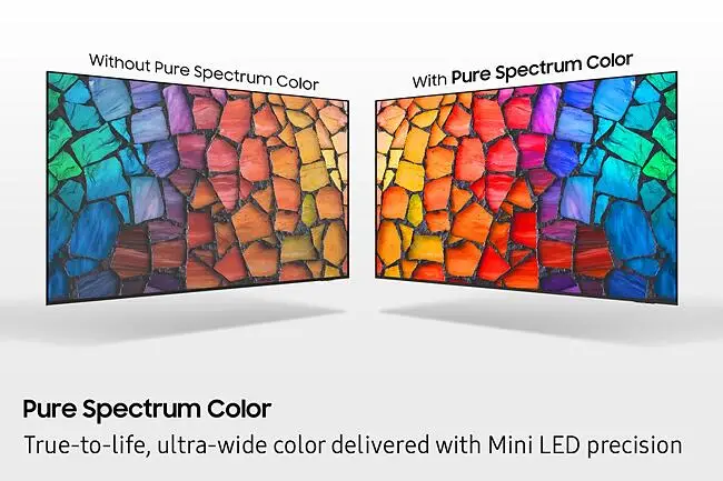 50" Mini LED M70H 4K Samsung Vision AI Smart TV (2026) Titanium Black 5