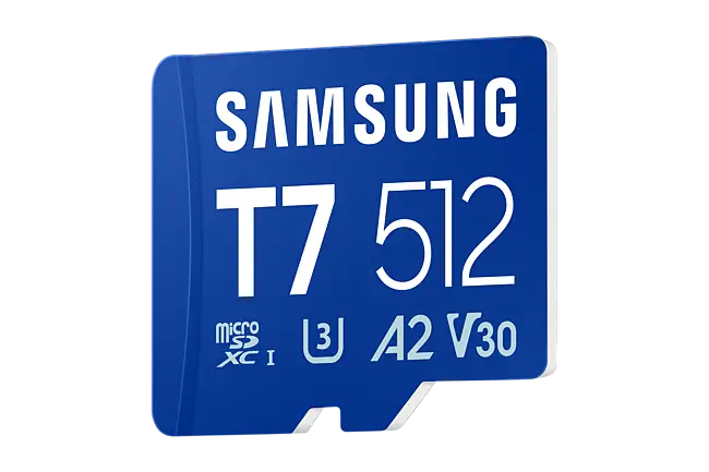 Shop SAMSUNG T7 Microsd Card 512gb MB-MB512T/WW in Singapore