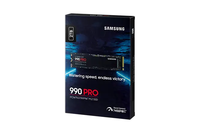 Solid-State Drive (SSD) SAMSUNG 990 Pro, 2TB, PCIe NVMe 4.0 x4, M