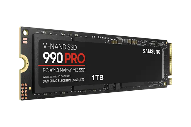 Solid-State Drive (SSD) SAMSUNG 990 Pro, 1TB, PCIe NVMe 4.0 x4, M
