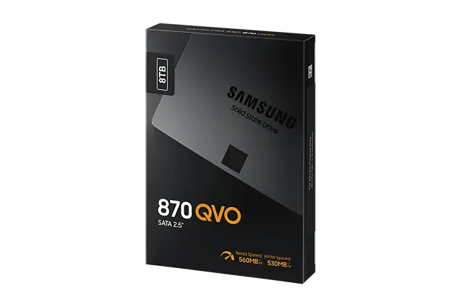 やまりSamsung 870 QVO 8TB SSD SATA Samsung 870 QVO 8TB SATA 2.5'' SSD – Challenger Singapore