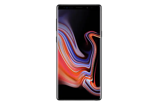 Smartphone Samsung Note 9 com Caneta S Pen, Reconhecimento de Íris