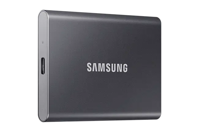 Samsung MU-PC1T0T/WW Portable SSD T7 1TB - Titan Gray | Harvey