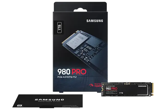 Samsung 980 PRO 1 TB NVMe M.2 SSD - MZ-V8P1T0B