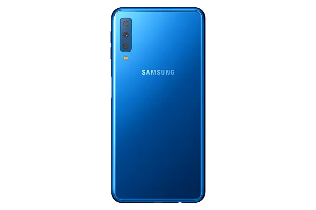 Samsung Galaxy A7 2018 Blue Smartphone Mobile - Main Image