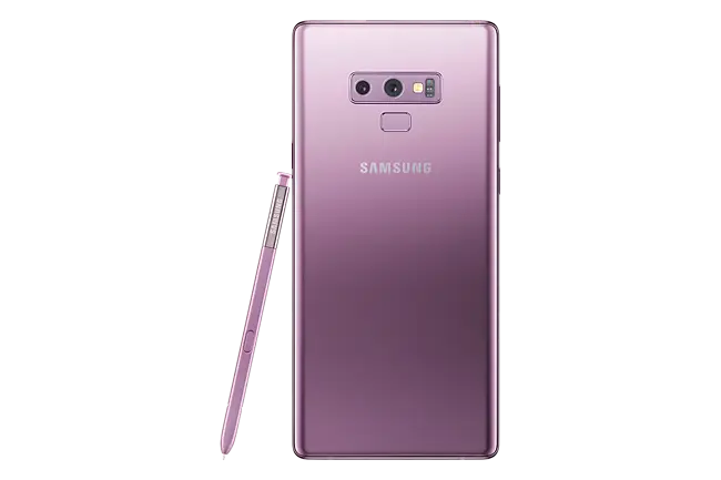 Samsung Galaxy Note9 Lavender Smartphone Mobile