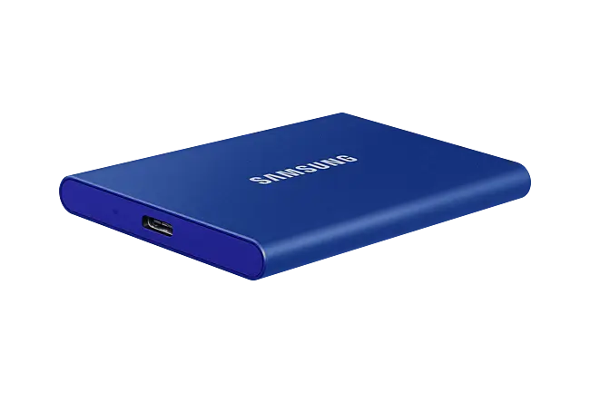 Samsung T7 2TB USB3.2 Blue External Solid State Drive - Canada